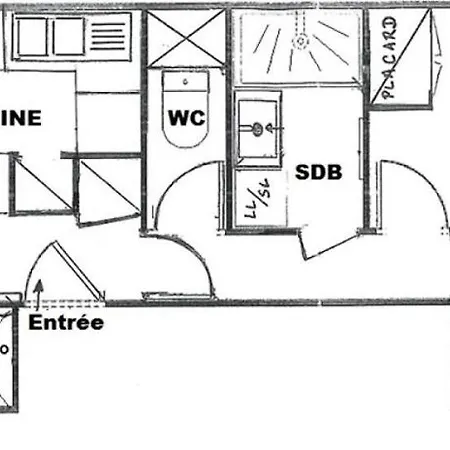 Les Ecrins - 3 Pieces 6/7 Pers - Wifi - Les Ecrins - Plagne Centre Mae-9314 Apartment *